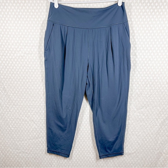 Athleta Blue High Rise Elation Pants - Picture 2 of 5